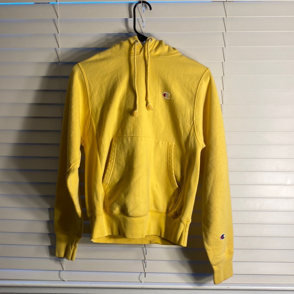 Yellow kids hoodie